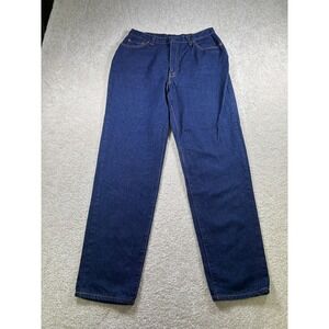 Vintage Levis 56505 Jeans Womens 18 Blue Denim‎ High Rise Made USA Straight 90s